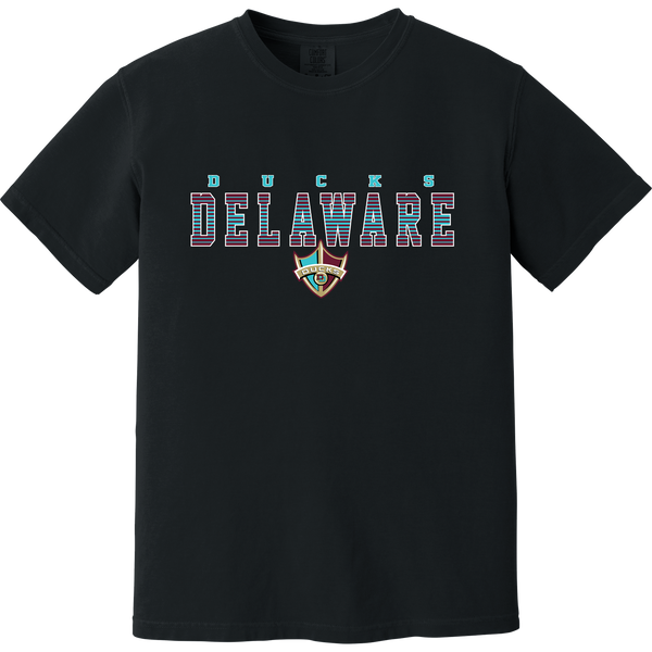 Delaware Ducks Heavyweight Ring Spun Tee