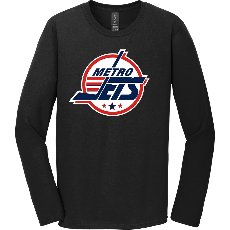 Metro Jets Softstyle Long Sleeve T-Shirt