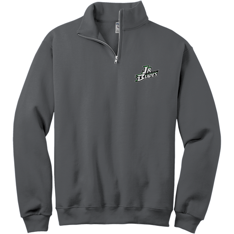 Junior Blades NuBlend 1/4-Zip Cadet Collar Sweatshirt
