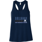 Chicago Bulldogs Womens Jersey Racerback Tank