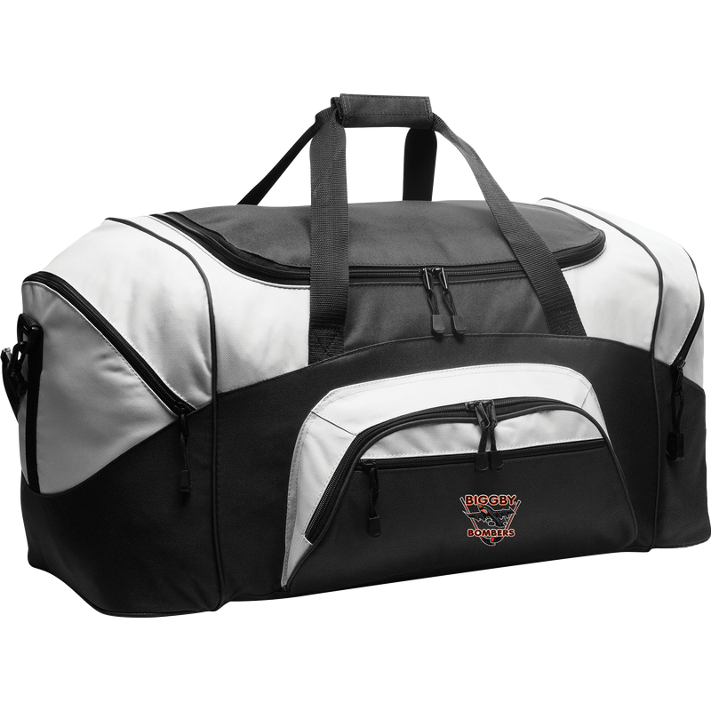 Biggby Bombers Standard Colorblock Sport Duffel