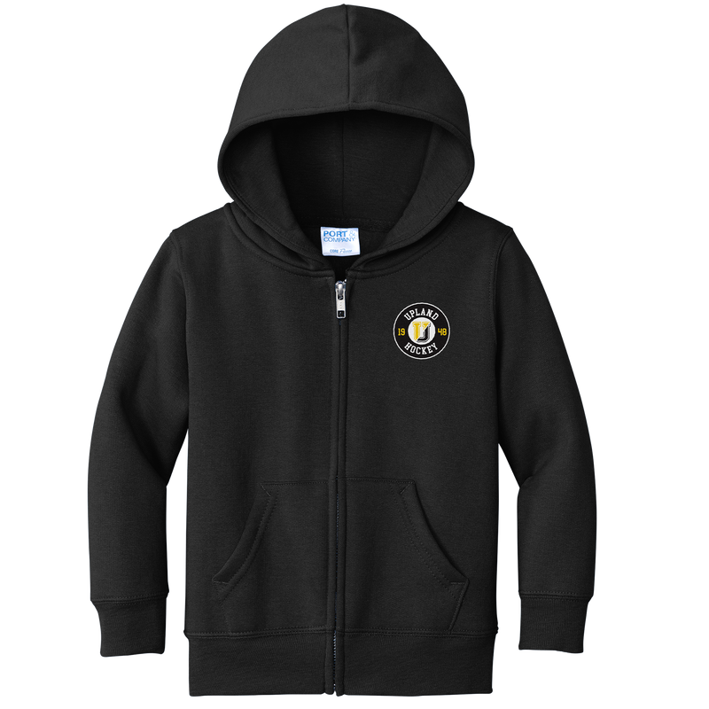 Upland Hockey Toddler Core Fleece Full-Zip Hooded Sweatshirt