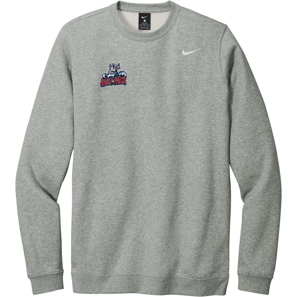 Hartford Jr. Wolfpack Nike Club Fleece Crew
