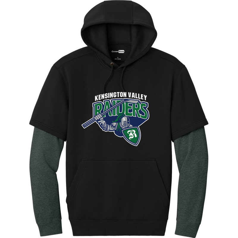 Kensington Valley Raiders Tough Fleece Layered Hoodie