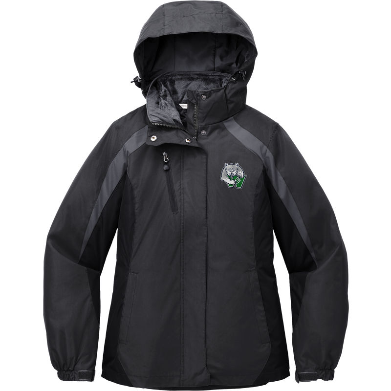 Woodbridge Wolfpack Ladies Colorblock 3-in-1 Jacket
