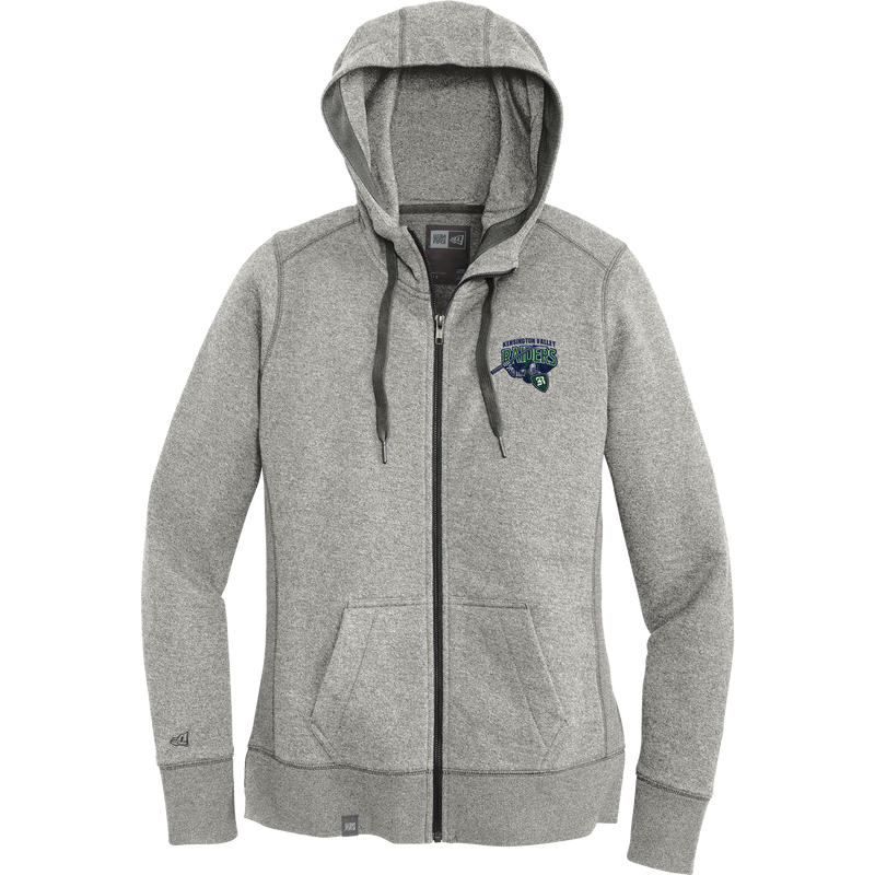 Kensington Valley Raiders New Era Ladies French Terry Full-Zip Hoodie