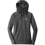 Ice Dogs New Era Ladies Tri-Blend Fleece Pullover Hoodie