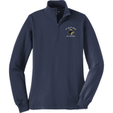 Delaware Jr. Blue Hens Ladies 1/4-Zip Sweatshirt