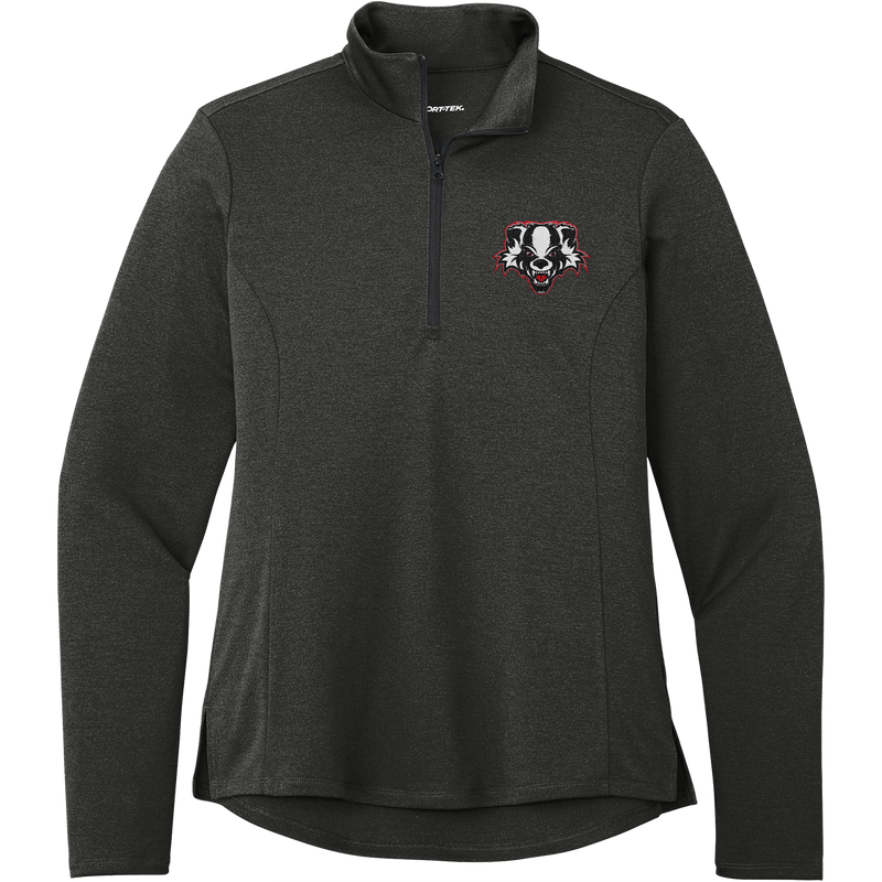 Scary Badgers Ladies Endeavor 1/2-Zip Pullover