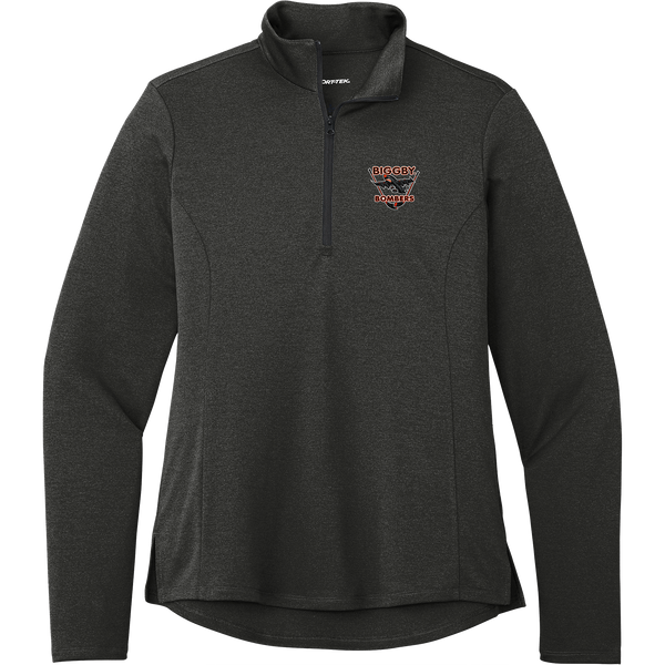 Biggby Bombers Ladies Endeavor 1/2-Zip Pullover