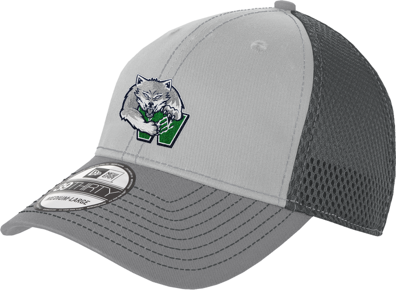 Woodbridge Wolfpack New Era Stretch Mesh Contrast Stitch Cap