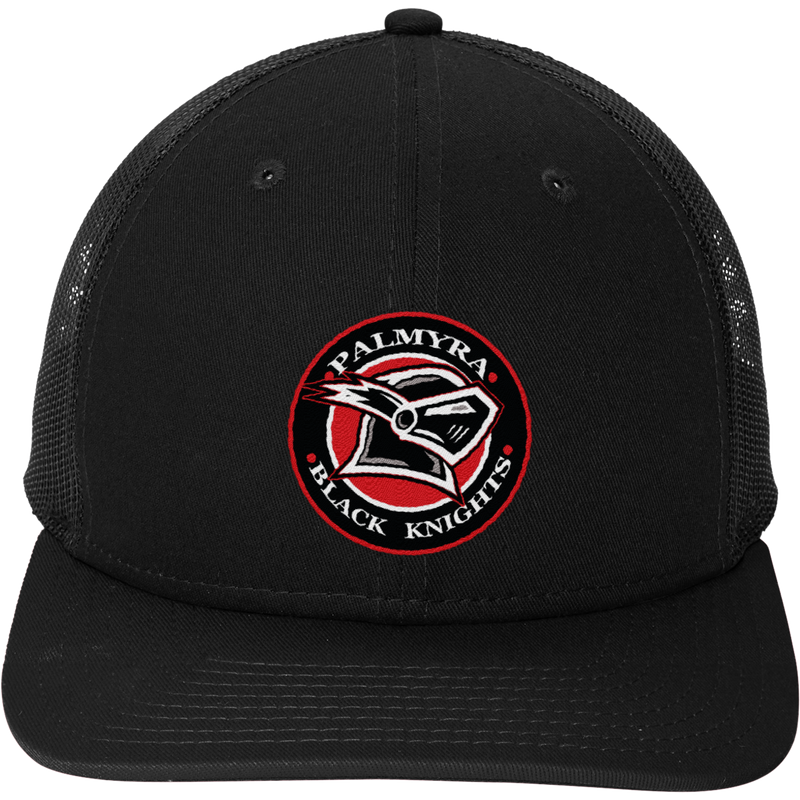 Palmyra Black Knights New Era Snapback Low Profile Trucker Cap