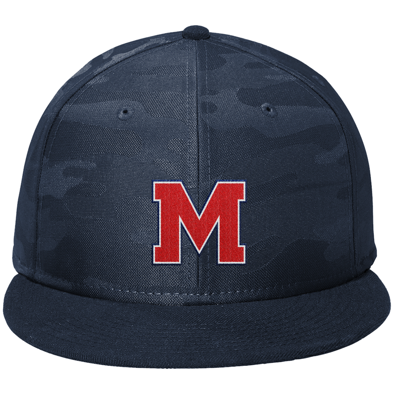 Mount St. Charles New Era Camo Flat Bill Snapback Cap