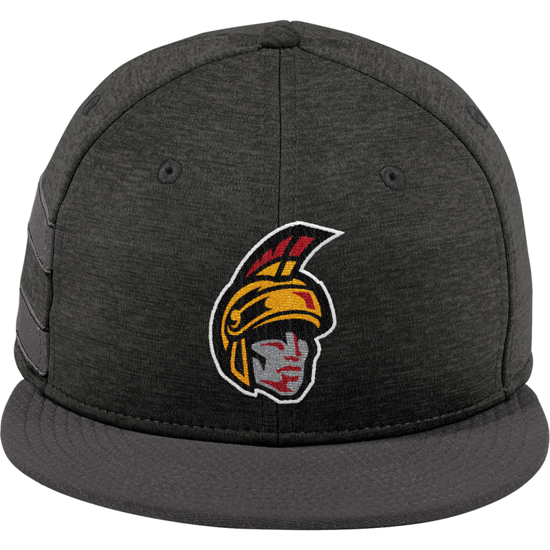 Seacoast Spartans (Ice Hockey) New Era Shadow Heather Striped Flat Bill Snapback Cap