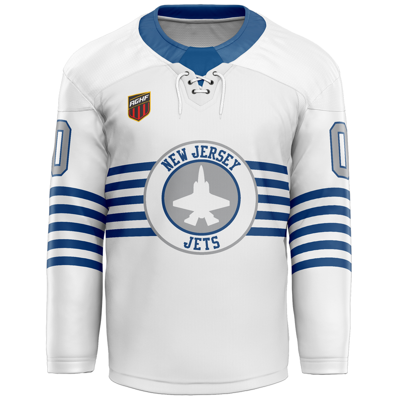 AGHF NJ Jets Youth Goalie Hybrid Jersey