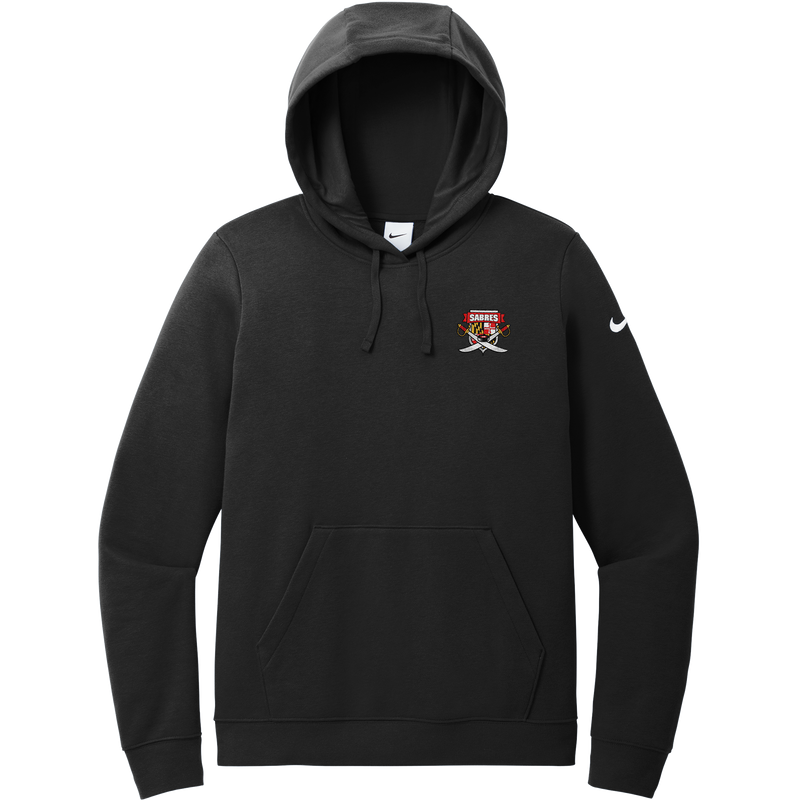 SOMD Sabres Nike Women's Club Fleece Sleeve Swoosh Pullover Hoodie