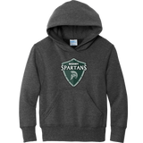 Biggby Spartans Youth Core Fleece Pullover Hooded Sweatshirt