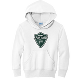 Biggby Spartans Youth Core Fleece Pullover Hooded Sweatshirt