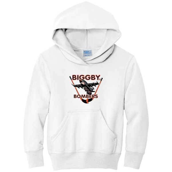 Biggby Bombers Youth Core Fleece Pullover Hooded Sweatshirt