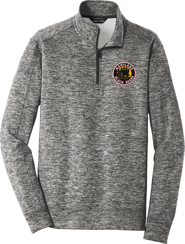 Maryland Black Bears PosiCharge Electric Heather Fleece 1/4-Zip Pullover