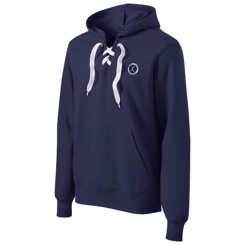 Marlboro-Holmdel Lace Up Pullover Hooded Sweatshirt