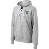 Biggby Barbarians Lace Up Pullover Hooded Sweatshirt