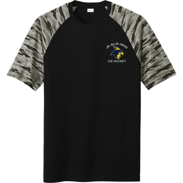 Delaware Jr. Blue Hens Drift Camo Colorblock Tee