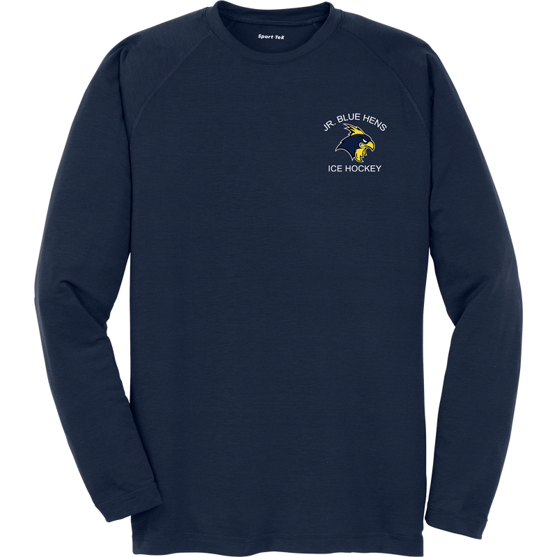 Delaware Jr. Blue Hens Long Sleeve Ultimate Performance Crew