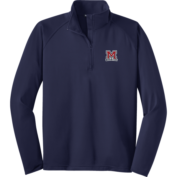 Jr. Mounties Sport-Wick Stretch 1/4-Zip Pullover