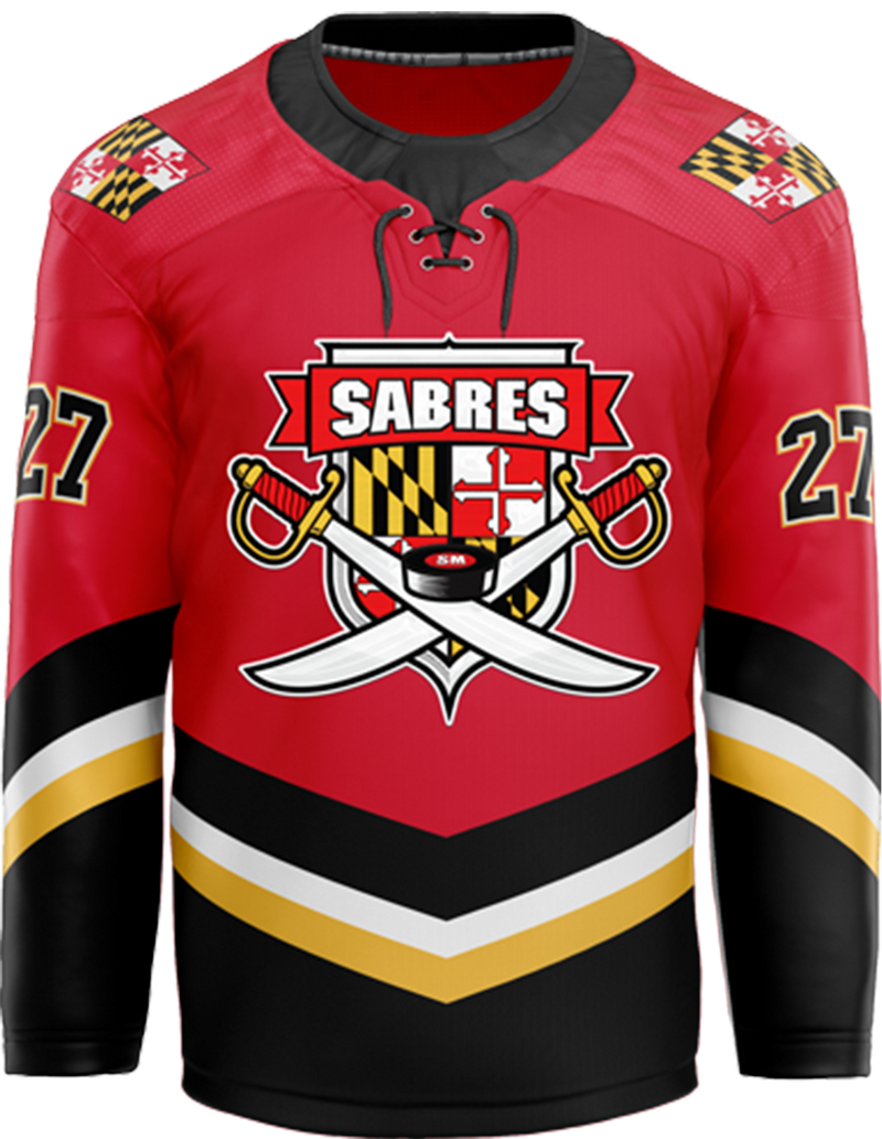 SOMD Sabres Youth Goalie Sublimated Jersey