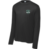 Biggby Barbarians Youth Long Sleeve PosiCharge Competitor Tee
